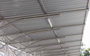 installing Hartle metal roofing